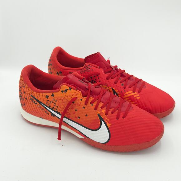 Nike Zoom Vapor 15 Academy MDS IC Men\'s Size 8.5 Soccer Red Orange FD1164-600 main image 6